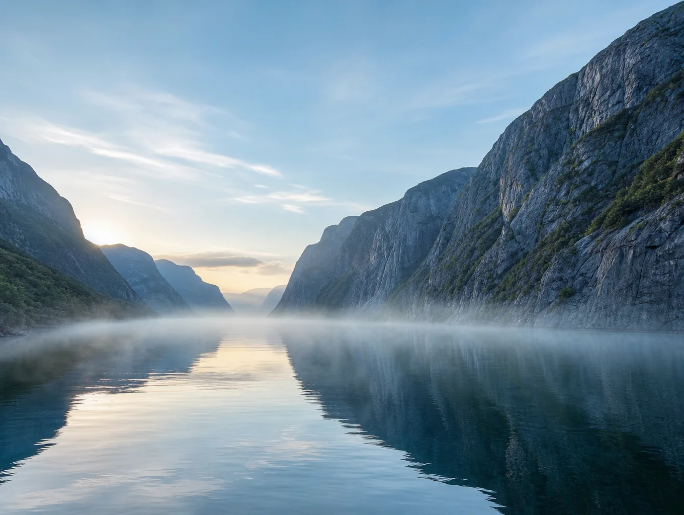 Silent Fjords & Morning Mists
