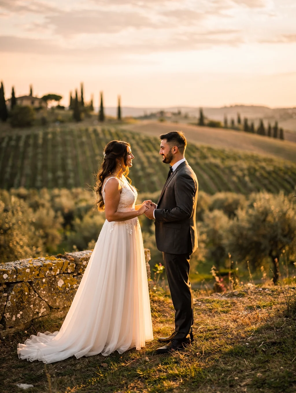 Vows in the Olive Grove
